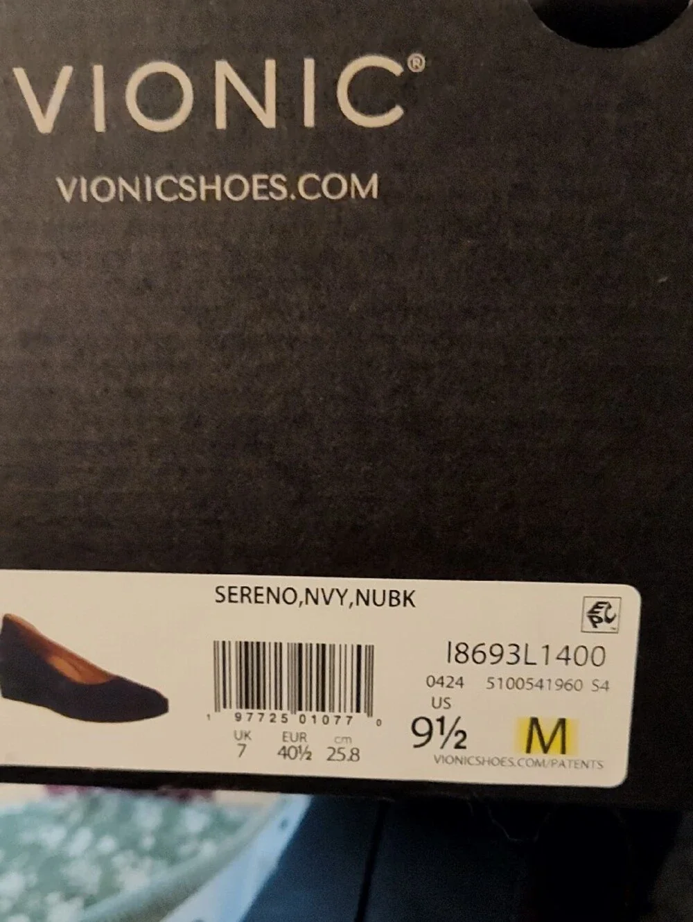 Vionic classic navy